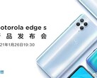 Este é um verdadeiro teaser da Motorola Edge S? (Fonte: Twitter)