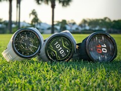 O smartwatch Approach S70 da Garmin (na foto) está recebendo a versão 25.11 do software. (Fonte da imagem: Garmin)