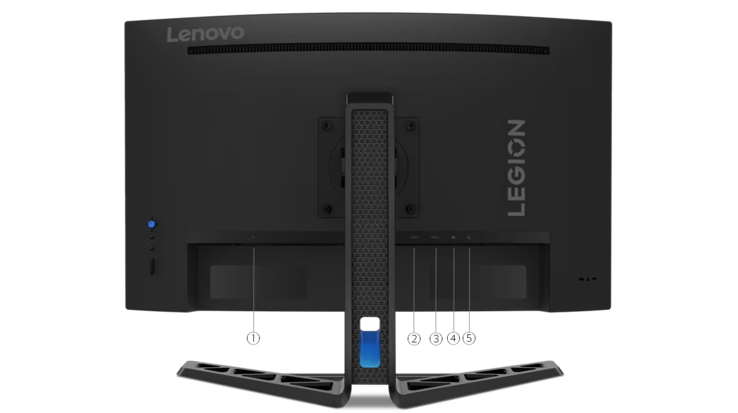 O monitor para jogos Lenovo Legion R27fc-30. (Fonte da imagem: Lenovo)