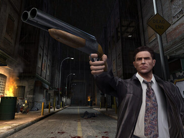 Na foto: Uma captura de tela do jogo Max Payne 2: The Fall of Max Payne.