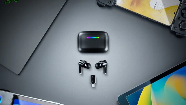 O Hammerhead V3 HyperSpeed tem um dongle USB-C de 2,4 GHz removível.