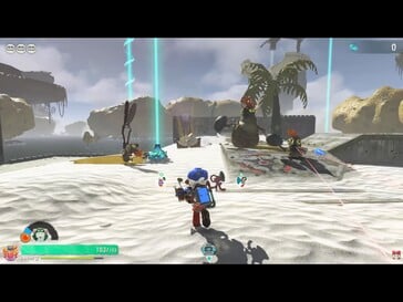 Na foto: uma captura de tela do jogo Splatoon Raiders.