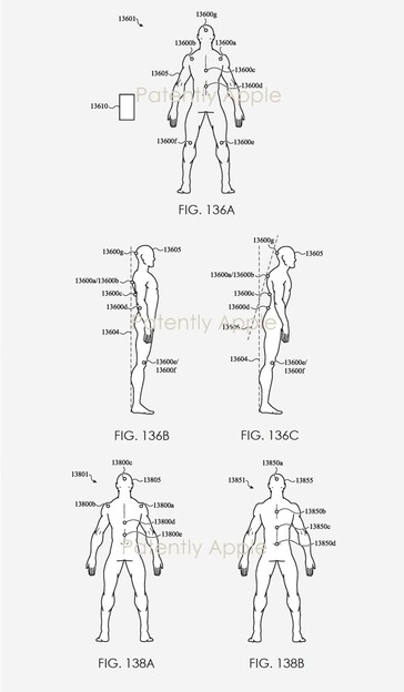 Parece que a Apple quer que você use AirTags, assim como colá-los às suas coisas. (Fonte: USPTO via PatentlyApple)