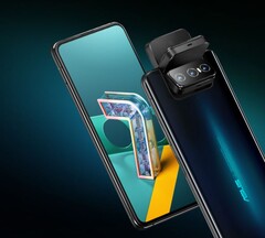 Não se sabe se a série Zenfone 8 irá manter o módulo de câmera giratória. (Fonte: Asus)