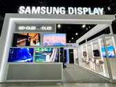 Um mostruário de produtos OLED. (Fonte: Samsung)