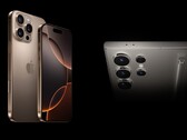 O iPhone 16 Pro Max perdeu para o Samsung S24 Ultra no teste de duração da bateria. (Fonte da imagem: Apple, Samsung)