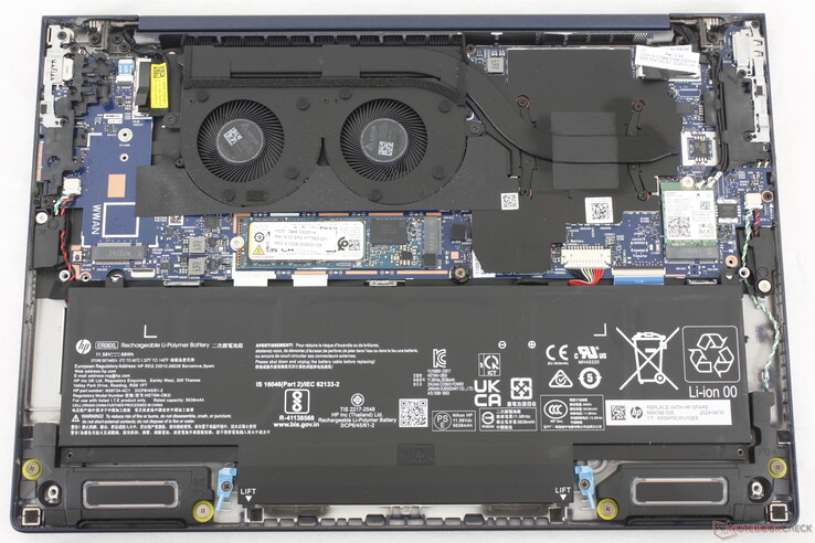 Parte interna do EliteBook X G1i 14
