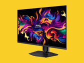 O monitor para jogos MSI MAG 321UP X24 4K possui um painel OLED em tandem de 5 camadas e taxa de atualização de 240 Hz. (Fonte da imagem: MSI, editado)