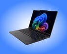 O ThinkPad X13 Gen 7 está disponível em uma única opção de cor, com uma tampa inferior de alumínio estampado.