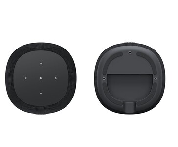 Controles de toque no painel superior e área de montagem inferior do WiiM Sound Lite (Fonte da imagem: WiiM)