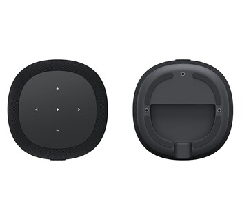 Controles de toque no painel superior e área de montagem inferior do WiiM Sound Lite (Fonte da imagem: WiiM)