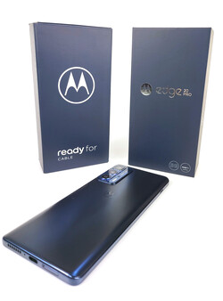 Em revisão: Motorola Edge 20 Pro. Dispositivo de teste fornecido pela Motorola Alemanha