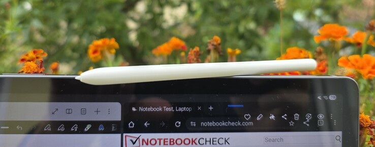 A S Pen está incluída no tablet da Samsung