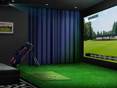 O projetor BenQ LH820ST tem um modo Golf para simulação aprimorada. (Fonte da imagem: BenQ)