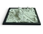 Um modelo de Berlim impresso em 3D com o CityPrint (Fonte da imagem: AnkerMake)