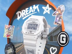 O G-Shock x Little Thunder DW-5600MW-7 da Casio (na foto) é um relógio de edição limitada. (Fonte da imagem: G-Shock Hong Kong via Instagram)