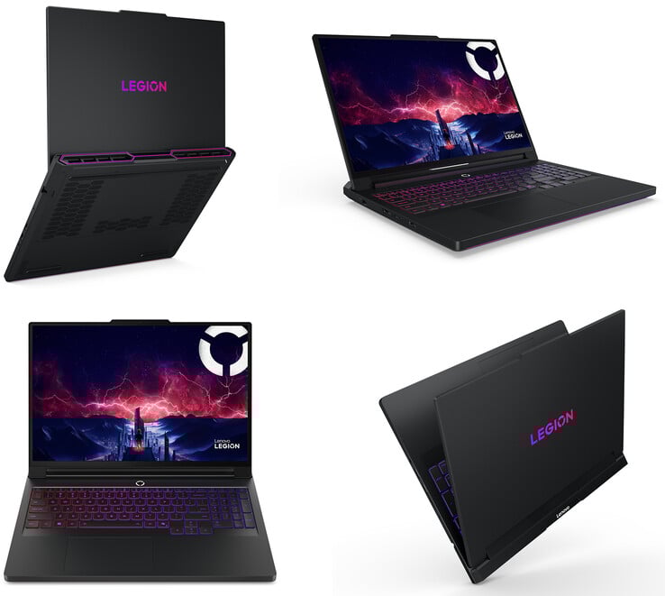 Elementos de design do laptop para jogos (Fonte da imagem: Lenovo)