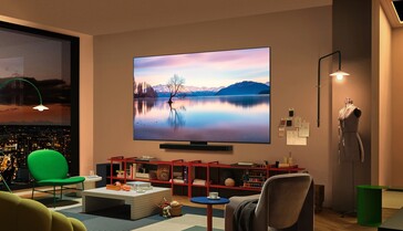 A TV LG OLED evo série C5...