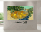 A nova Gallery TV da LG estará disponível nos tamanhos de 55 e 65 polegadas. (Fonte da imagem: LG)