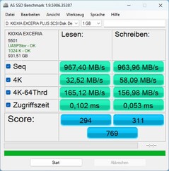 SSD AS: Windows PC 3, USB 3.2 Gen2