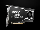 A AMD Radeon Pro W7400 consome apenas 55 watts de energia (Fonte da imagem: AMD)