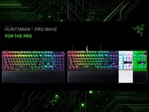 Fatores de forma e cores do teclado para jogos Razer Huntsman V3 Pro 8KHz (Fonte da imagem: Razer PR com edições)