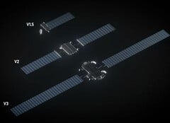 Uma ilustração do hardware do Starlink V3.