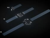 Uma ilustração do hardware do Starlink V3.