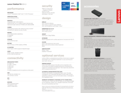 especificações Lenovo ThinkPad T15 Gen 2