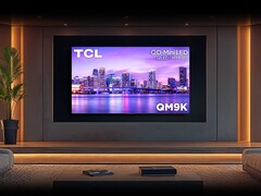 A TV QM9K QD-Mini LED 4K da TCL (na foto) será lançada em setembro de 2025. (Fonte da imagem: TCL)