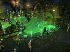 Uma imagem que mostra uma batalha em Victor Vran, agora com 75% de desconto no Steam.