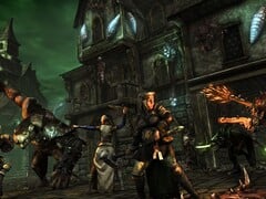 Uma imagem mostrando personagens de Mordheim: City of the Damned, à venda no Steam.