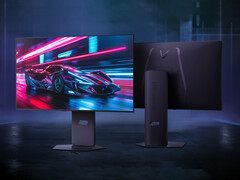 O UltraGear OLED 32GX850A tem um suporte ajustável. (Fonte da imagem: LG)