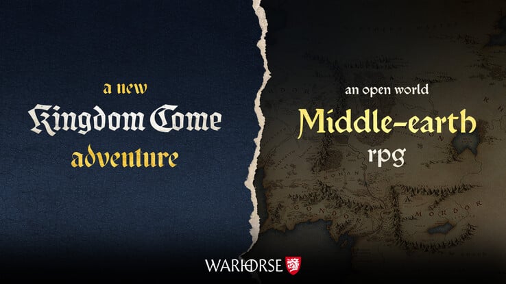 Imagem da Warhorse Studios confirmando dois novos projetos