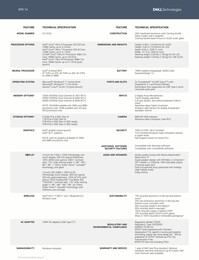 Dell XPS 14: Especificações