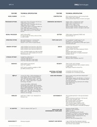 Dell XPS 14: Especificações