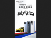 O iQOO 7: agora disponível para encomenda na China. (Fonte: Weibo)