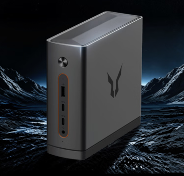 Design frontal e lateral do Lecoo Bellator AI NAS 900