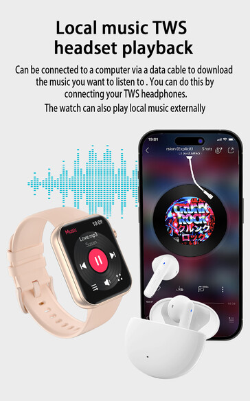 Há suporte para a reprodução de música local. (Fonte da imagem: Rollme)
