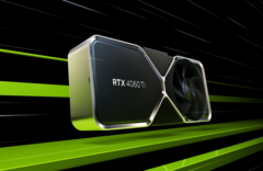 A RTX 4060 Ti, agora à venda, possui 8 GB de VRAM. (Fonte: NVIDIA)