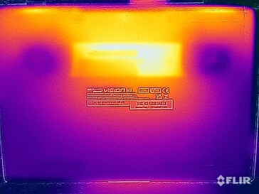 Teste de estresse de temperatura da superfície (parte inferior)