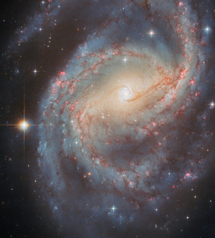 Última imagem do Hubble da NGC 6951 (Fonte da imagem: ESA/Hubble, NASA, L. C. Ho, G. Brammer, A. Filippenko e C. Kilpatrick)