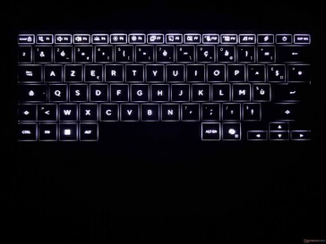 Iluminação do teclado