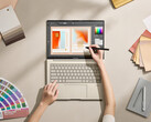 O novo Zenbook 14X OLED vem nas cores Inkwell Grey e Sandstone Beige. (Fonte da imagem: ASUS)