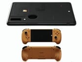 Uma representação do Ayaneo Gaming Pad e do controle telescópico projetado para ele. (Fonte da imagem: Ayaneo - editado)