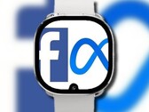 O relógio inteligente do Facebook pode acabar tendo um entalhe de exibição para uma câmera frontal. (Fonte da imagem: Bloomberg/Facebook/Meta - editado)
