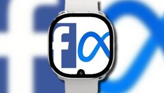 O relógio inteligente do Facebook pode acabar tendo um entalhe de exibição para uma câmera frontal. (Fonte da imagem: Bloomberg/Facebook/Meta - editado)