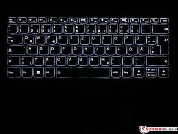 Retroiluminação do teclado