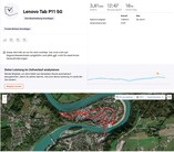 Localizando a Lenovo Tab P11 - visão geral