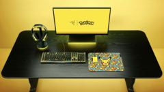 Configuração completa de jogos Razer x Pokémon. a saga &quot;Gotta Catch &#039;Em All&quot; ataca novamente. (Fonte da imagem: Razer)